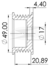 GPOUF3379 POLIA ALTERNADOR RODA LIVRE BOSCH GM OMEGA- ASTRA (NOVO ORIGINAL) - comprar online