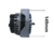 GRDR84062199 ALTERNADOR DELCO REMY S10.BLAZER 140A 14V - GARRA INDUSTRIA E COMERCIO DE PECAS LTDA