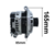 GREB3T10300BA ALTERNADOR MITSUBISHI.FORD RANGER 3.2L 16 A 23 12V - GARRA INDUSTRIA E COMERCIO DE PECAS LTDA