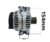 GR0124515216 ALTERNADOR BOSCH/SEG SPRINTER 313 90-120A 14V - GARRA INDUSTRIA E COMERCIO DE PECAS LTDA
