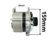 T002002002 ALTERNADOR BOSCH/SEG BLAZER.S10 K1 14V 75A (ORIGINAL) - GARRA INDUSTRIA E COMERCIO DE PECAS LTDA