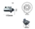 Imagem do DR61009350P ARRANQUE DELCO REMY HYUNDAI HB20.KIA PICANTO 12V 10 DENTES