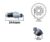 DR1113296 ARRANQUE DELCO REMY 28MT 12V F1200.F14000.F16000 10D (NOVO) (ORIGINAL) - GARRA INDUSTRIA E COMERCIO DE PECAS LTDA