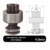 IMPULSOR DE PARTIDA DO MOTOR DE ARRANQUE - i1372 (RECON) - ZEN1372 - 9913720BZM - SEG.BOSCH.FORD.F1000.F4000 4CC.VW ONIBUS
