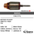 9849N/E INDUZIDO DE PARTIDA VALEO PEUGEOT 12V (NOVO) (EURO)