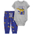Set 2 piezas Body M. cortas y Pantalon Dino