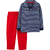 Set 2 piezas Chomba M.L y Pantalón rojo