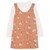 Set 2 piezas Remera M.L y Vestido Floral