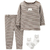 Set 3 piezas Remera M.L + Pantalón y Medias marrón