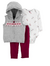 Set 3 piezas Chaleco hilo, Body unicornio y Calza