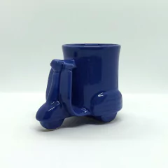 Taza forma Vespa AZUL - comprar online