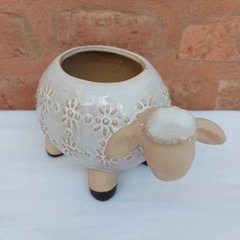 Maceta Animal Vintage Grande Oveja - comprar online