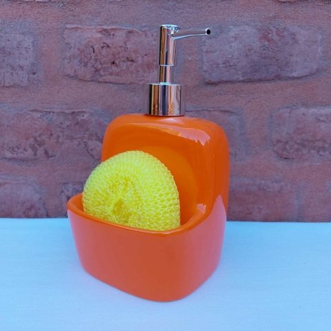 Dosificador Detergente Naranja