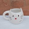 Taza Orejas Gato Blanco