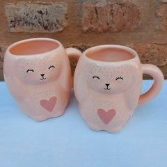 Taza Coneja Claudette Rosa con Rosa en internet