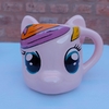 Taza diseño Pony Rosa