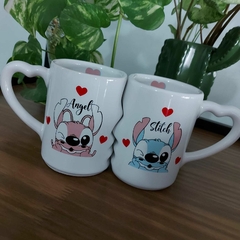Taza pareja Stitch 3 en internet