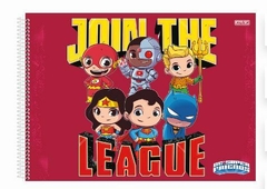 CADERNO CARTOGRAFIA 60 F DC SUPER FRIENDS - SÃO DOMINGOS - CAPAS SORTIDAS - na internet