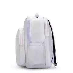 MOCHILA KIPLING SEOUL XL SILVER GLOW METALIZADA