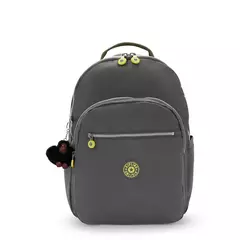 MOCHILA KIPLING SEOUL XL BACK TO GREY - comprar online