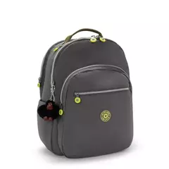 MOCHILA KIPLING SEOUL XL BACK TO GREY - comprar online