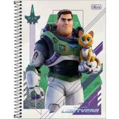CADERNO ESPIRAL CAPA DURA UNIVERSITÁRIO LIGHTYEAR 1M 80F - CAPAS DIVERSAS - TILIBRA - comprar online