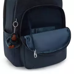 MOCHILA KIPLING SEOUL COLLEGE EXTRA BLUE TONAL - loja online