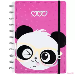 CADERNO PANDALU GLOW BY LULUCA - GRANDE