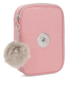ESTOJO KIPLING 100 PENS BRIDAL ROSE - MAGIC PLACE PAPELARIA