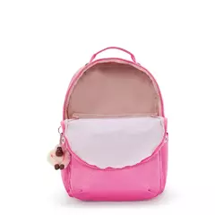 MOCHILA KIPLING SEOUL LAP PINK MERMAID EM na internet