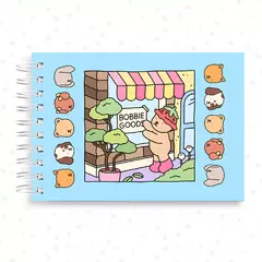 LIVRO DE COLORIR - BOBBIE GOODS - 50 FOLHAS - 180G na internet