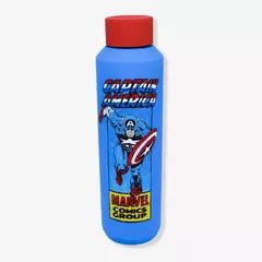 GARRAFA ACQUA 600ML CAPITAO AMERICA - ZONA CRIATIVA