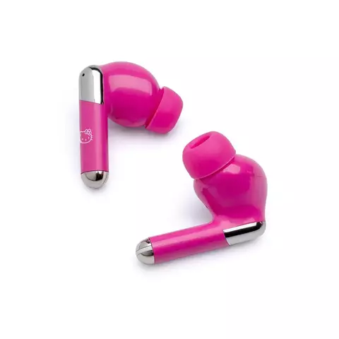 FONE SEM FIO HELLO KITTY ESTEREO EARBUDS CASE CARREGADOR BLUETOOTH LETRON