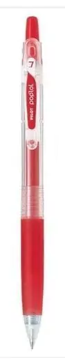 CANETA ESFEROGRAFICA PILOT POP´LOL RED ( VERMELHO ) 0.7 - comprar online