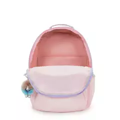 MOCHILA KIPLING SEOUL XL SEA PINK MET C na internet