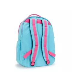 MOCHILA KIPLING SEOUL XL SEA COMBO - MAGIC PLACE PAPELARIA
