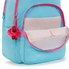 MOCHILA KIPLING SEOUL XL SEA COMBO