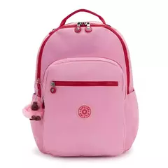 MOCHILA KIPLING SEOUL PINK FIESTA - comprar online