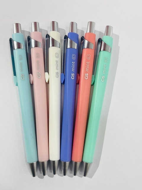 LAPISEIRA 0,7MM CIS MINT - CORES SORTIDAS