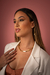 Corrente cubinhos dourado banhado Ouro18K