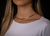 Corrente trançada banhado a ouro18K - comprar online