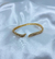 Bracelete fino com brilho banhado a ouro18K na internet