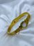 Bracelete com pedra banhado a ouro18K