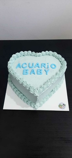 Torta decorada en Buttercream Mediana - Melocoton