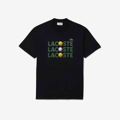 CAMISETA DE ALGODÓN GRUESO LACOSTE - TH 7370 - HDE