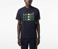 CAMISETA DE ALGODÓN GRUESO LACOSTE - TH 7370 - HDE en internet