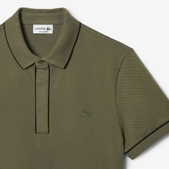 POLO PARIS CON RIBETE A CONTRASTE LACOSTE - PH 8184 - 316 - comprar online