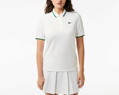 POLO DE TENNIS EN PIQUÉ CON CUELLO A CONTRASTE LACOSTE - PF 0965 - 737 en internet