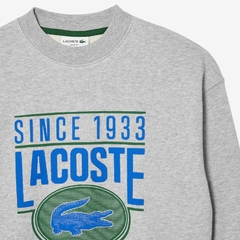 BUZO CON CORTE HOLGADO DE ALGODÓN LACOSTE - SH 9761 - CCA - comprar online