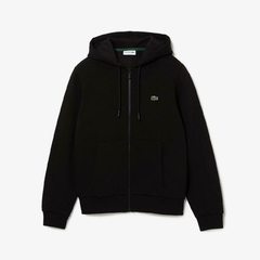 BUZO CON CAPUCHA Y CIERRE EN POLAR CON BOLSILLO CANGURO LACOSTE - SH 9986 - 031